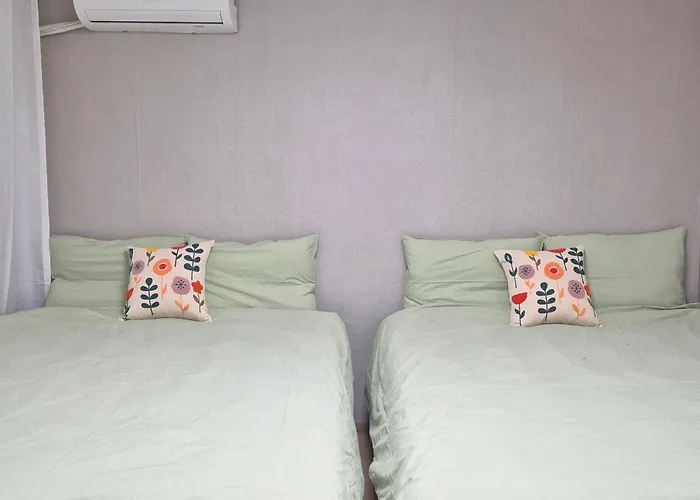 アパート 홍대5분 방3개 침대4개 최대8명 1층 장기숙박 연남망원 Tv Wifi 조용한숙소 ソウル特別市